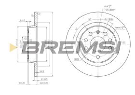 Bremsi CD7288S - BRAKE PADS