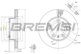 Bremsi CD7293V - BRAKE PADS