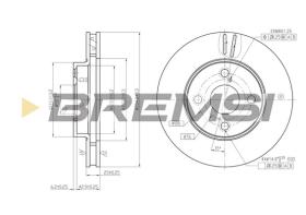 Bremsi CD7294V - BRAKE PADS