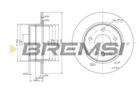 Bremsi CD7303S - BRAKE PADS