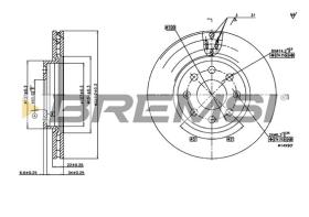 Bremsi CD7304V - BRAKE PADS