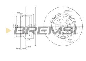 Bremsi CD7306S - BRAKE PADS