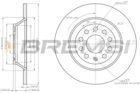 Bremsi CD7307S - BRAKE PADS