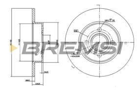 Bremsi CD7313S - BRAKE PADS