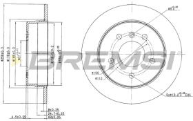 Bremsi CD7362S - BRAKE PADS