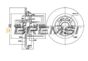 Bremsi CD7364S - BRAKE PADS