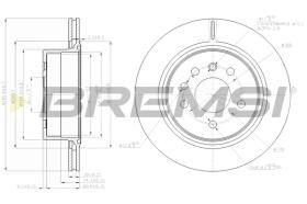 Bremsi CD7366V - BRAKE PADS