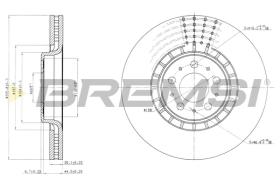 Bremsi CD7371V - BRAKE PADS