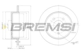 Bremsi CD7378S - BRAKE PADS