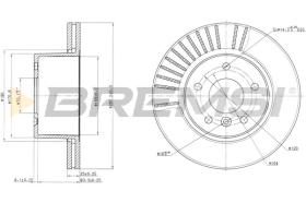 Bremsi CD7379V - BRAKE PADS