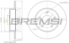 Bremsi CD7383S - BRAKE PADS