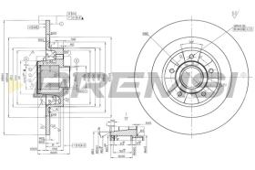 Bremsi CD7386S - BRAKE PADS