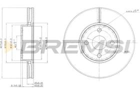 Bremsi CD7388V - BRAKE PADS