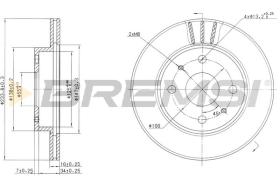 Bremsi CD7394V - BRAKE PADS