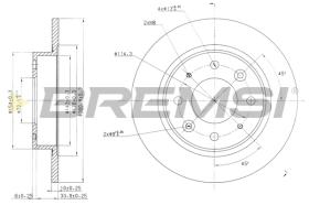 Bremsi CD7395S - BRAKE PADS