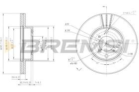 Bremsi CD7396V - BRAKE PADS