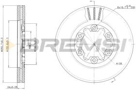 Bremsi CD7398V - BRAKE PADS