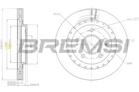 Bremsi CD7399V - BRAKE PADS