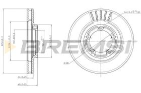 Bremsi CD7404V - BRAKE PADS