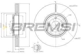 Bremsi CD7405V - BRAKE PADS