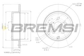 Bremsi CD7406S - BRAKE PADS