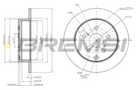 Bremsi CD7409S - BRAKE PADS