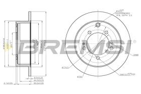 Bremsi CD7410S - BRAKE PADS