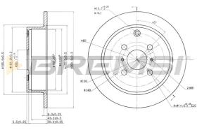 Bremsi CD7417S - BRAKE PADS