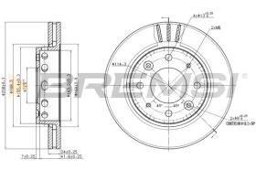 Bremsi CD7418V - BRAKE PADS