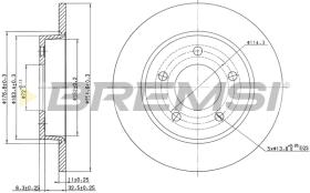 Bremsi CD7420S - BRAKE PADS