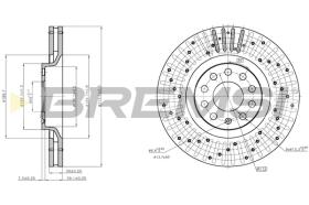 Bremsi CD7422V - BRAKE PADS