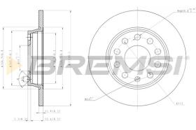 Bremsi CD7425S - BRAKE PADS