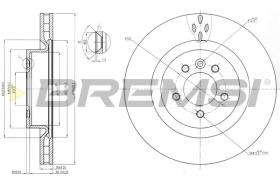 Bremsi CD7434V - BRAKE PADS