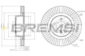 Bremsi CD7436V - BRAKE PADS