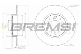 Bremsi CD7452S - BRAKE PADS