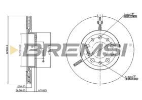 Bremsi CD7454V - BRAKE PADS