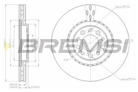 Bremsi CD7455V - BRAKE PADS