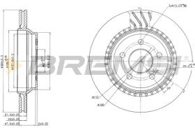 Bremsi CD7457V - BRAKE PADS