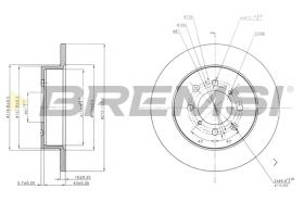 Bremsi CD7466S - BRAKE PADS