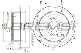 Bremsi CD7493S - BRAKE PADS