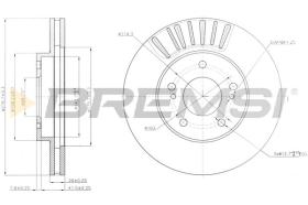 Bremsi CD7494V - BRAKE PADS