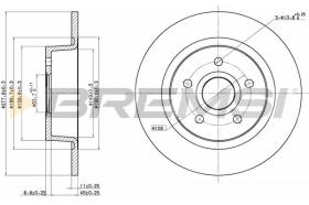 Bremsi CD7497S - BRAKE PADS