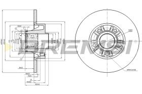 Bremsi CD7498S - BRAKE PADS