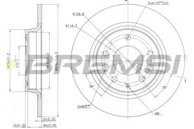 Bremsi CD7500S - BRAKE PADS