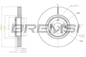 Bremsi CD7511V - BRAKE PADS