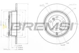 Bremsi CD7518S - BRAKE PADS