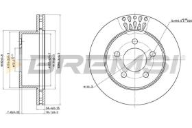 Bremsi CD7525V - BRAKE PADS