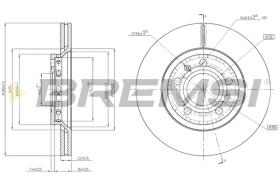 Bremsi CD7526V - BRAKE PADS