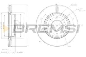 Bremsi CD7528V - BRAKE PADS