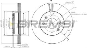 Bremsi CD7529V - BRAKE PADS